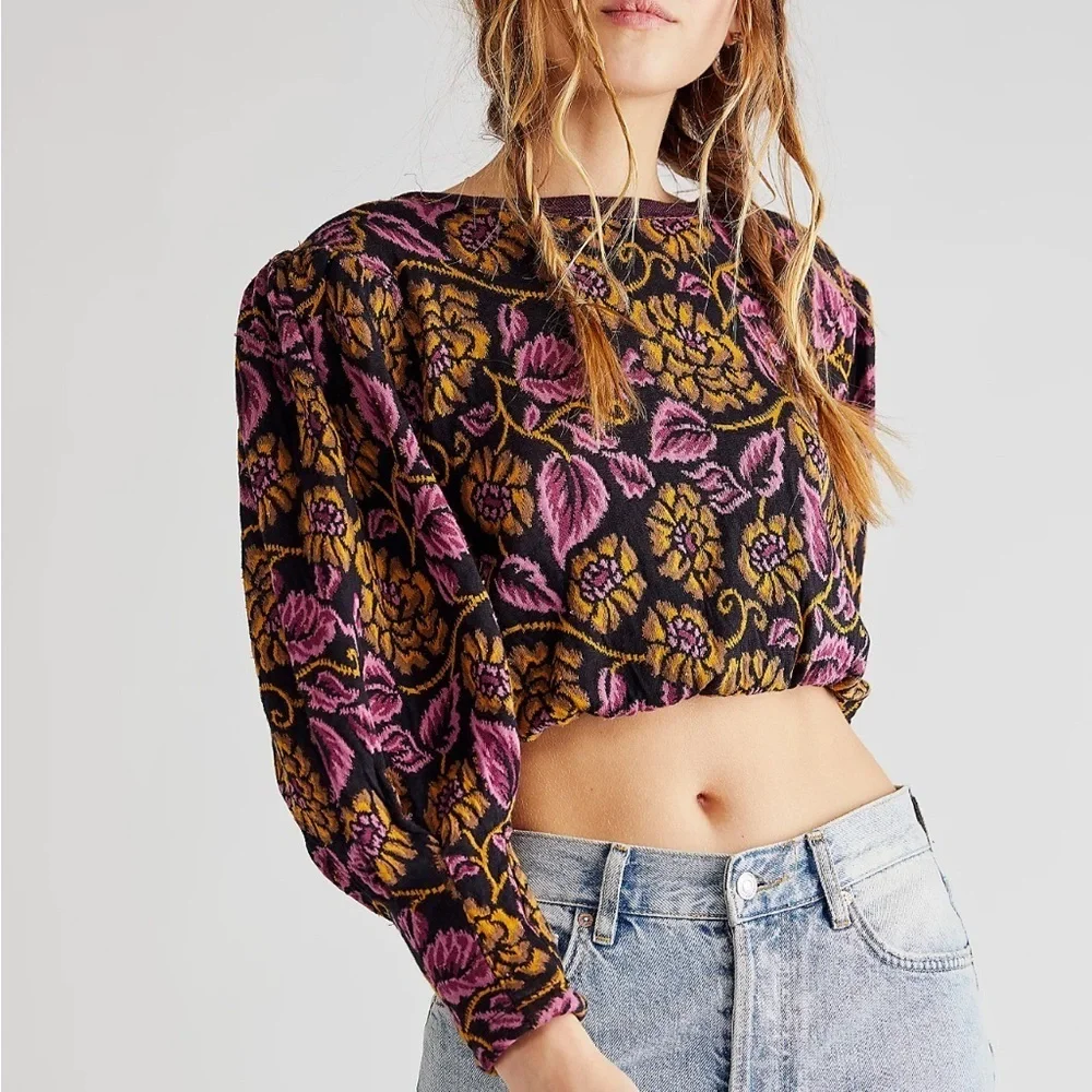 NWT Free People No Ordinary Drapey Reversable Top, Small